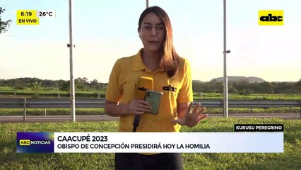 Video: Cuarto día de novenario a la Virgen