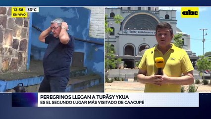 Video: Peregrinos llegan a Tupãsy Ykua