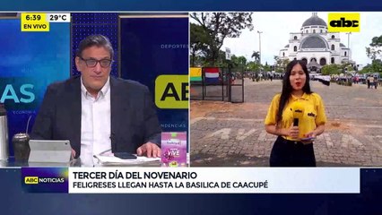 Video: Tercer día de novenario a la Virgen
