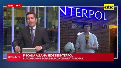 Video: Fiscalía allana sede de Interpol