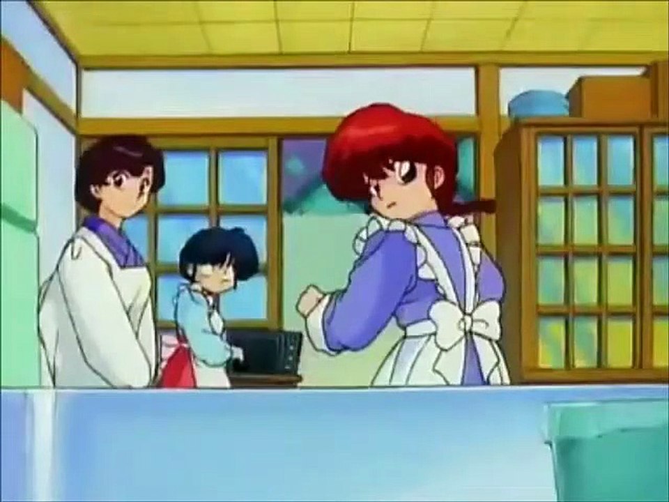Ranma 1/2 OVA 3: Akane Vs. Ranma: The One Who Inherits Mom's Recipes Will Be Me! | movie | 1994 | Official Clip