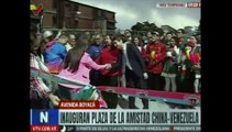 Caracas | Inauguran la Plaza de la Amistad China-Venezuela en la avenida Boyacá