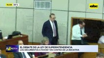 Video: el debate de la ley de Superintendencia de Pensiones y Jubilaciones