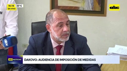 Operativo Dakovo: finalizó audiencia de imposición de medidas