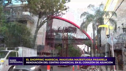 Video: el Shopping Mariscal inaugura majestuosa pasarela
