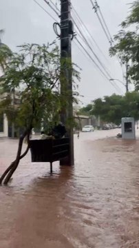 Raudales peligrosos en Asunción