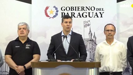 Mensaje de Santiago Peña tras Operación Veneratio