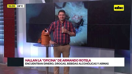 Tacumbú: hallan la ‘’oficina’' de Armando Rotela
