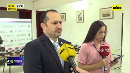 Video: Armas incautadas importadas por Dirisio