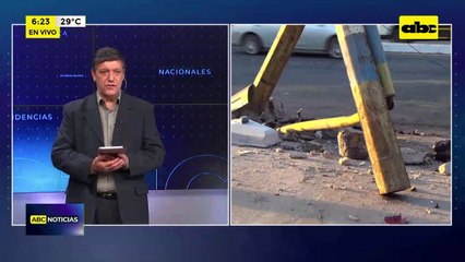 Video: Accidente vehicular sobre Avenida Eusebio Ayala.