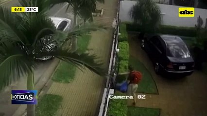 Video: Mujer detenida por robo de una cartera