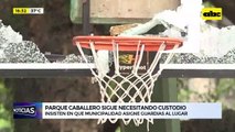 Parque Caballero sigue necesitando custodio