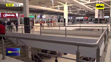 Video: 170.000 viajeros pasaron por la Estación de Buses de Asunción