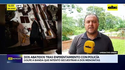 Video: Dos abatidos tras enfrentamiento con policías