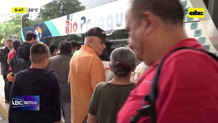 Video: Horario liberado en la Estación de Buses
