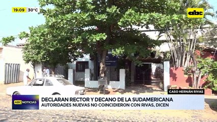 Caso Hernán Rivas: declaran rector y decano de la Universidad Sudamericana