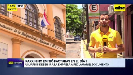 Video: Parxin no emitió facturas en el día 1