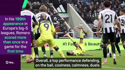 'The perfect bicycle kick' - Frank on 'top' Romero performance