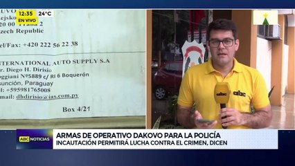 Video: Armas de operativo Dakovo para la policía