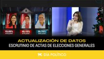 Día Político - Actualización de datos, escrutinio de actas elecciones generales 2025 -  2 de diciembre 2025