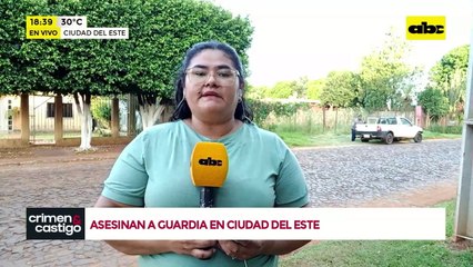 Video: asesinan a un joven guardia para robarle su motocicleta en CDE