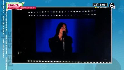 Dua Lipa interpretó &#039;Bésame Mucho&#039;