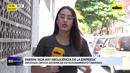 ‘’Acá hay negligencia de la empresa’': diputada critica sistema de estacionamiento tarifado