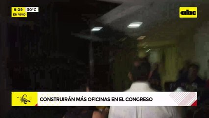 Video: Recorren pasillos del Congresos