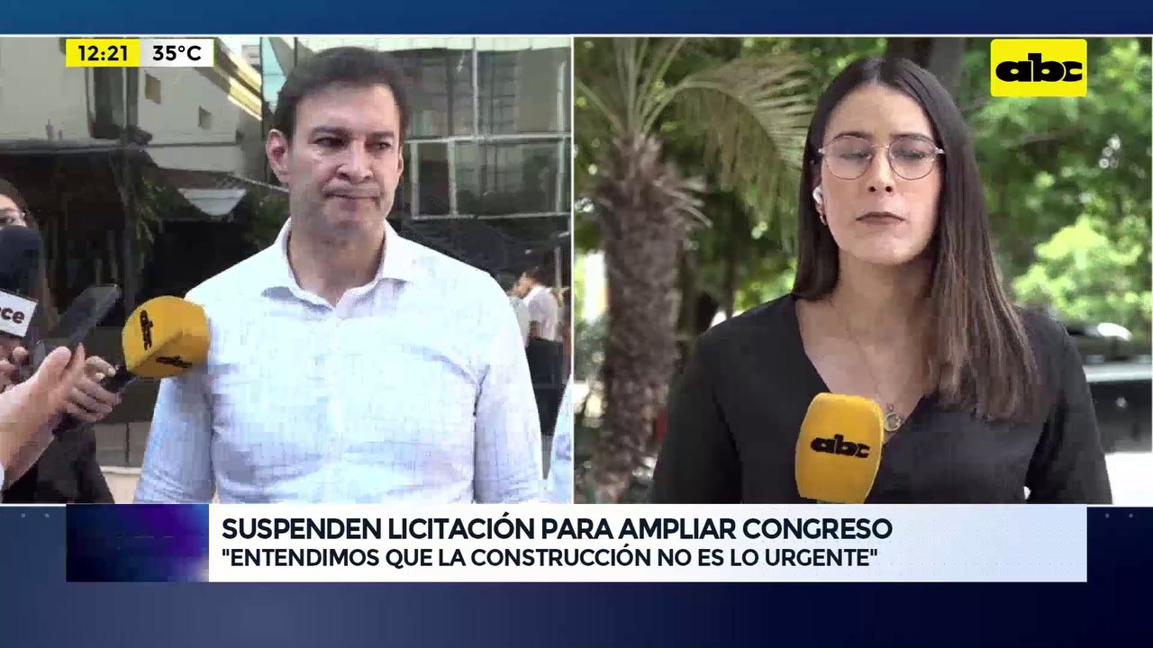 Video: Suspenden licitación para ampliar Congreso