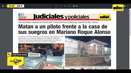 Video: a 3 años del asesinato del piloto en Mariano Roque Alonso