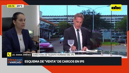 Video: ‘’Venta’' de cargos en IPS