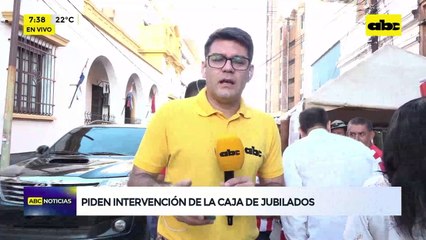 Video: piden intervención de la caja de Jubilados