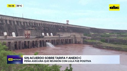 Sin acuerdo sobre tarifa y Anexo C: Santiago Peña asegura que reunión con Lula fue positiva
