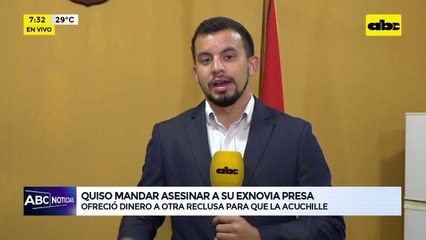 Video: intentó asesinar a su exnovia presa