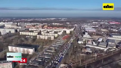 Video: agricultores Europeos se manifiestan