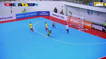Los Goles Del Triunfo 4-0 De Paraguay Sobre Colombia