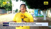 Video: inseguridad se apodera de Alto Paraná
