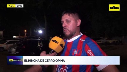 Video: el hincha de Cerro Porteño opina tras la victoria
