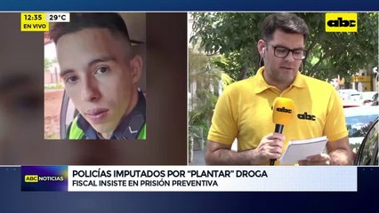 Video: policías imputados por “plantar” droga a conductor de plataforma