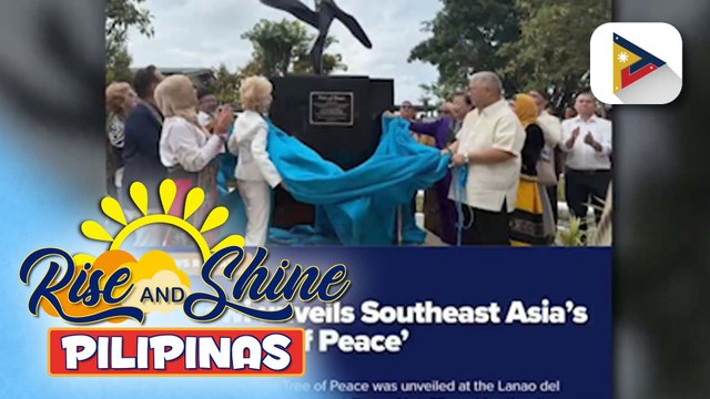 Kauna-unahang Tree of Peace sa Timog-Silangang Asya, binuksan sa Marawi City