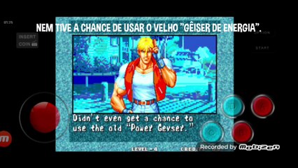 Fatal Fury 3 Franco Bash vs Terry Bogard fala de vitória do Terry Bogard em português parte 2