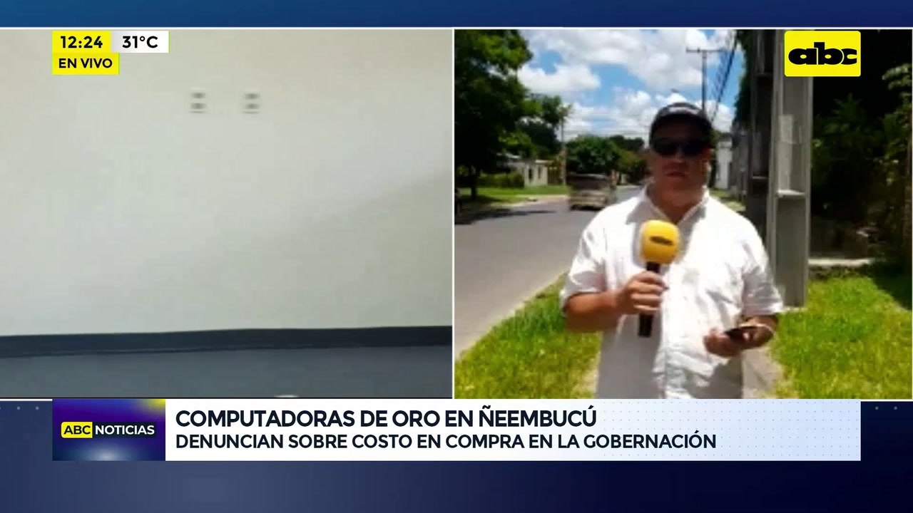 Video: computadoras de oro en Ñeembucú
