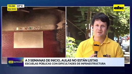 Año lectivo 2024: a 3 semanas de inicio, aulas no están listas