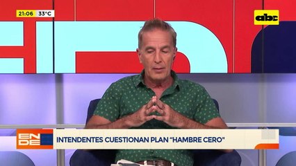 Video: intendentes cuestionan plan ‘’Hambre Cero’'