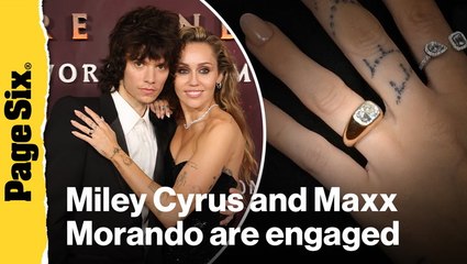 Miley Cyrus and Maxx Morando are engaged after 4 years of dating: see her show-stopping ring