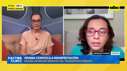 Opama convoca a manifestación: exigen un mejor servicio del transporte público