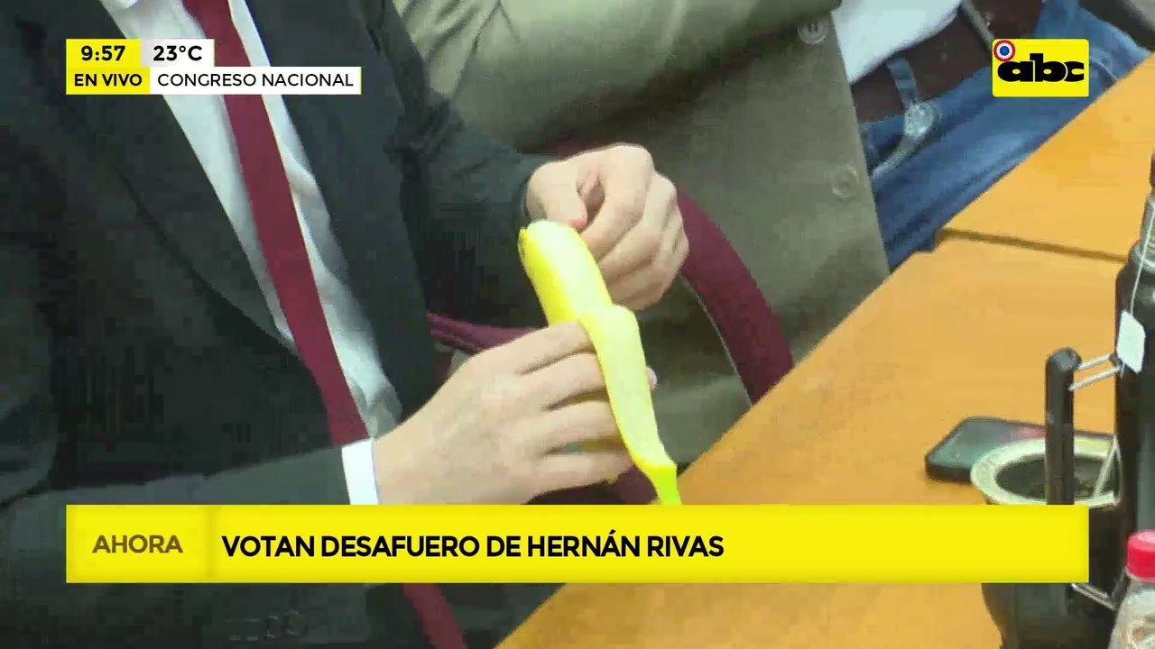 Video: Con 37 votos a favor, Hernán Rivas fue desaforado