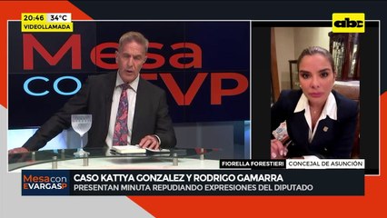 Caso Kattya González y Rodrigo Gamarra: presentan minuta repudiando expresiones del diputado