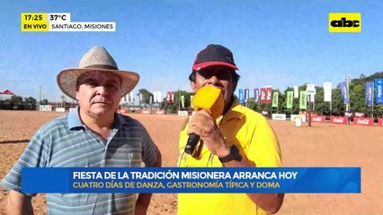 Video: Fiesta de la tradición misionera arranca hoy