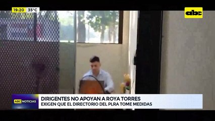 Dirigentes no apoyan a Roya Torres: exigen que el directorio del PLRA tome medidas